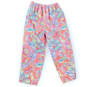 Vintage pink paisley Victoria’s Secret sleep pants